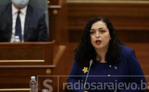 Vjosa Osmani: Pozivam Europsku uniju da izvrši pritisak na Vladu Srbije